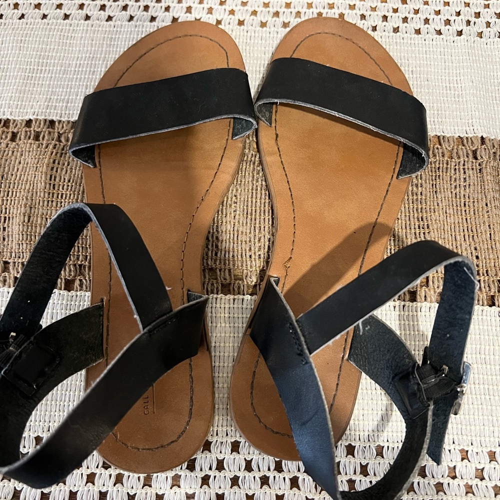 Call it spring strappy flat sandals